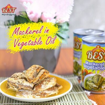 Mackerel in vegetable oil